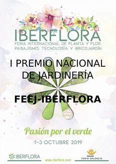 Convocatoria del I PREMIO NACIONAL DE JARDINERÍA FEEJ-IBERFLORA